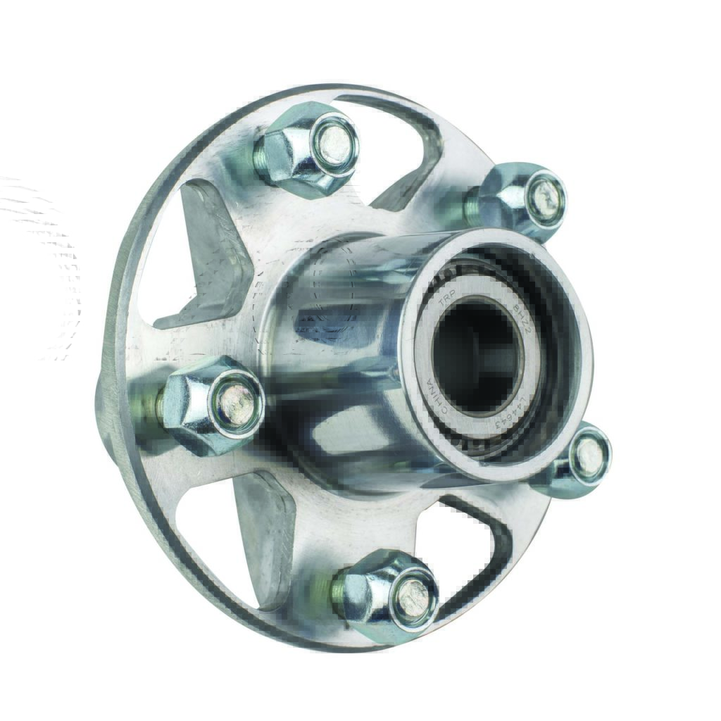 Collins Hub Complete Aluminum w/Bearings, Grease Seal, Washer, Castle