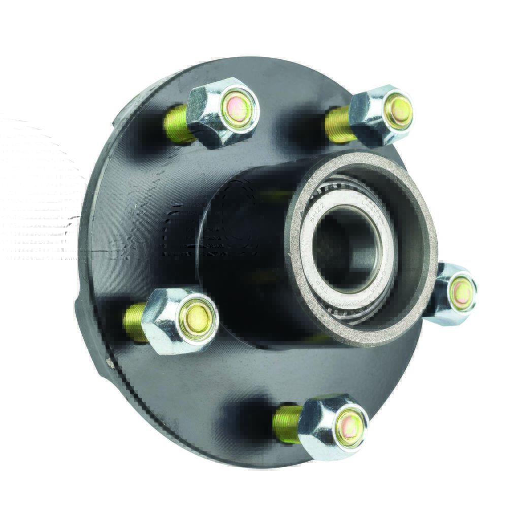 Collins Hub Complete Steel w/Bearings, Grease Seal, Washer, Castle Nut