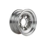 8″ Wheel, 5-Hole, Slotted, Diamond-Cut Finish, Aluminum